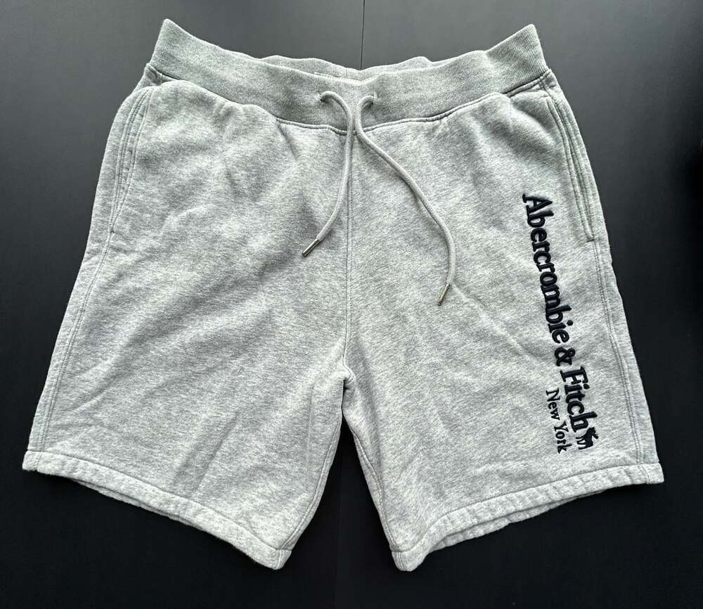 Abercrombie & Fitch Fleece Shorts Size Medium Gray